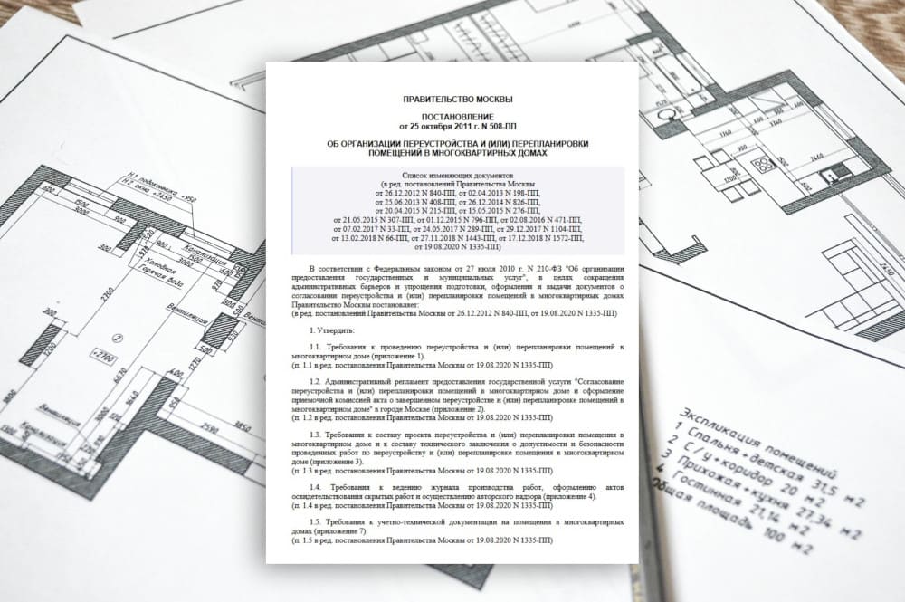 Перепланировка квартиры в 2025 году – что изменилось